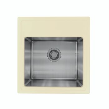 Florentina Мойка "Комби" 480, шампань FS — фото 1, Кухонные мойки