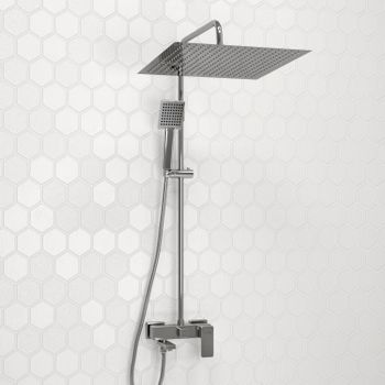 A177.119.141.010.CH Душевой комплект со смесителем — фото 1, Душевые стойки