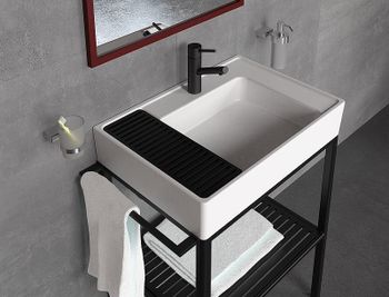 Раковина Creavit Arya 65 AR065-00CB00E-0000 Белая — фото 4, Раковины накладные