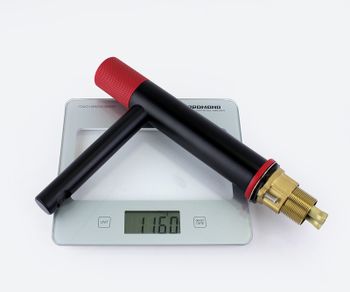 Смеситель для раковины Bronze de Luxe Avantgarde 2010RH Черный Красный — фото 7, Смесители для раковины