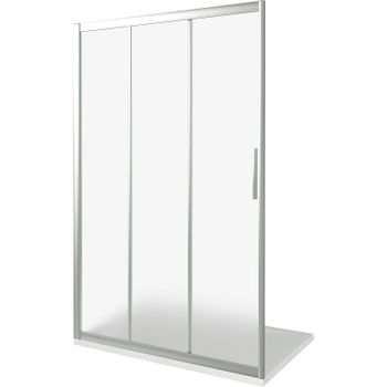 Душевая дверь Good Door Orion WTW-130-G-CH 130 профиль Хром стекло Grape — фото 1, Раздвижные душевые двери