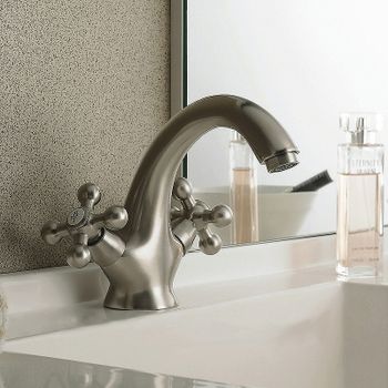 Смеситель для раковины Haiba HB1019-5 Сатин — фото 3, Смесители для раковины