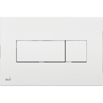 Клавиша смыва Alcaplast Basic M370 Белая — фото 1, Кнопки смыва