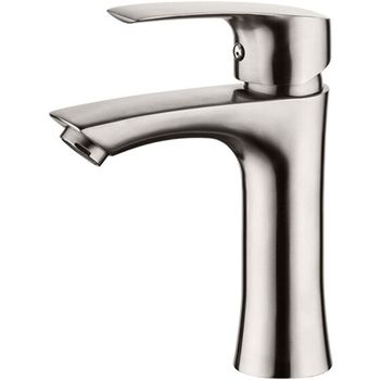 Смеситель для раковины Ledeme 71001L Нержавеющая сталь — фото 1, Смесители для раковины