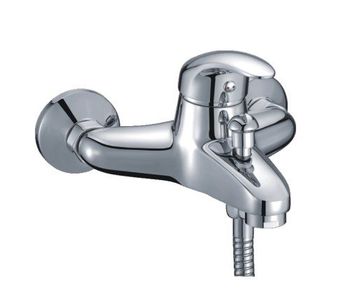 Смеситель Rhein 1701 для ванны с коротким изливом, хром, WasserKRAFT — фото 1, Смеситель для ванны