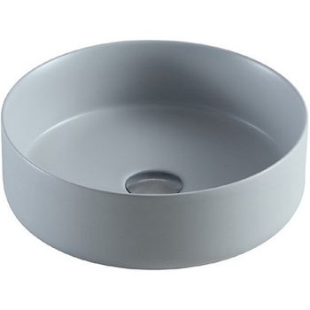 Раковина-чаша Azario 36 AZ-3134-MFG Светло-серая матовая — фото 1, Раковины накладные