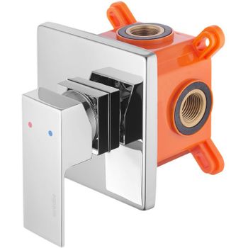 Смеситель для душа Swedbe Platta 5522 Хром — фото 1, Смеситель для душа