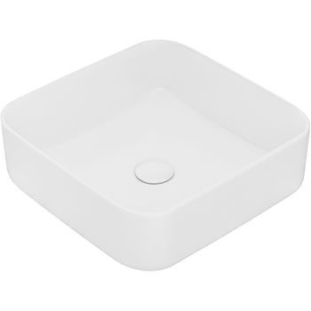 Раковина-чаша Iddis Bridge 39 BRIWS04i27 Белая глянцевая — фото 1, Раковины накладные