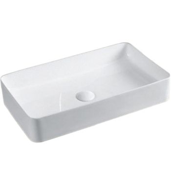 Раковина-чаша CeramaLux 60 9396 Белая — фото 1, Раковины накладные
