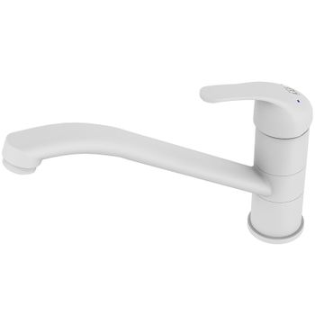 Смеситель для кухни Milardo Meal M02WTR0M05 Белый матовый — фото 1, Смесители для кухни