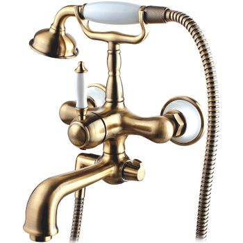 Смеситель для ванны Lemark Villa LM4812B Бронза — фото 1, Смеситель для ванны