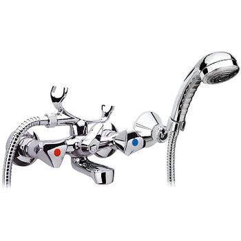 Смеситель для ванны Remer 1000-2000 02YG Хром — фото 1, Смеситель для ванны