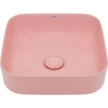 Раковина-чаша AQUAme 39 AQM5011MP Розовая матовая — фото 5, Раковины накладные