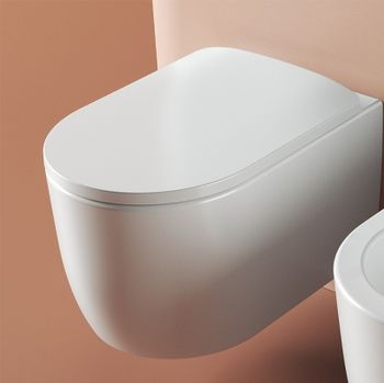 Унитаз Artceram Monet MNV001 05 00 подвесной Белый матовый без сиденья — фото 7, Подвесные унитазы