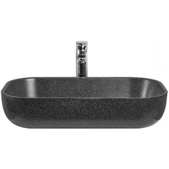 Раковина-чаша Aquaton Лола 60 1A73313KLK210 Графит — фото 8, Раковины накладные