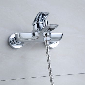 Смеситель для ванны Bond Cube B03-3100 Хром — фото 5, Смеситель для ванны