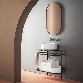 Раковина-чаша Artceram Cognac 42 COL001 05 00 Белая матовая — фото 2, Раковины накладные