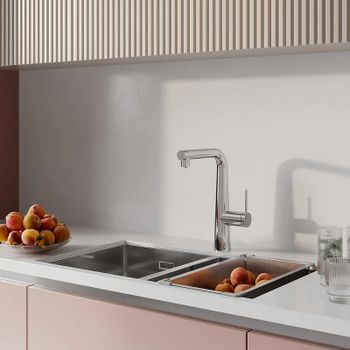 Смеситель для кухни Iddis Pure PURSBPFi05 Хром — фото 7, Смесители для кухни