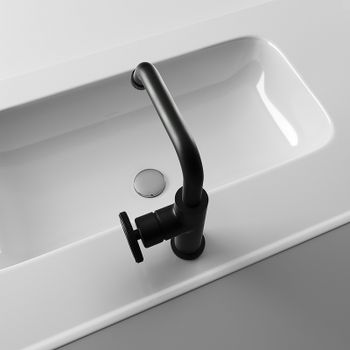 Смеситель для раковины Iddis Grange GRAGMR0i01 Графит матовый — фото 3, Смесители для раковины