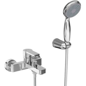 Смеситель для ванны Lemark Aura LM0614CH Хром — фото 1, Смеситель для ванны