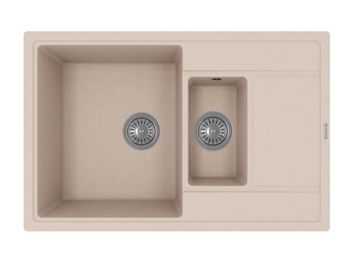 Florentina Мойка "Липси" 780_К, бежевый FG — фото 1, Кухонные мойки