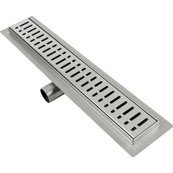 Душевой лоток Raglo 50 R650.50.05 с решеткой Сатин — фото 1, Душевые лотки