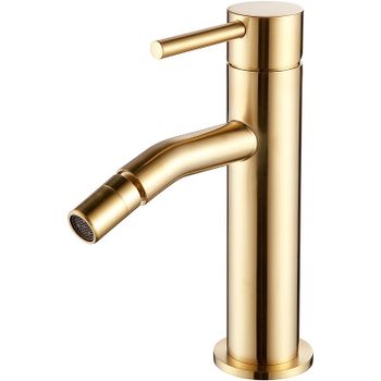 Смеситель для биде AQUAme Siena AQM6216GG Золото глянцевое — фото 1, Смесители для биде