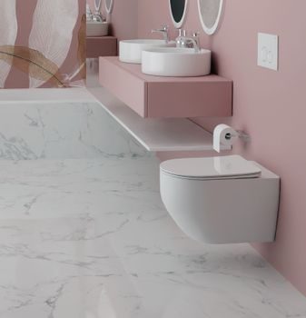 Унитаз подвесной безободковый AQUATEK ЕВРОПА AQ1901-MW 525*360*320 мм, белый матовый, горизонтальный — фото 11, Подвесные унитазы