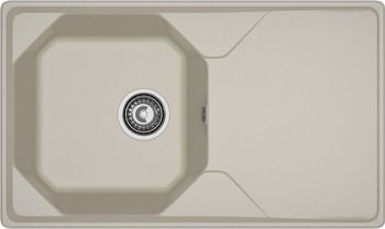 GRANFEST Мойка UNIQUE 840L 1-чаша+крыло 840*500мм топаз арт.GF- — фото 2, Кухонные мойки