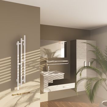 Электрический полотенцесушитель Altasan БризПроф 120х17 БризПроф12017БМ Белый матовый — фото 6, Электрические полотенцесушители