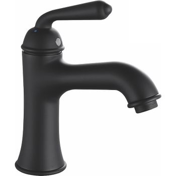 Смеситель для раковины Rose R02H R0201H Черный матовый — фото 1, Смесители для раковины