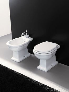 Биде Artceram Hermitage HEB002 01 00 Белое — фото 3, Биде напольные