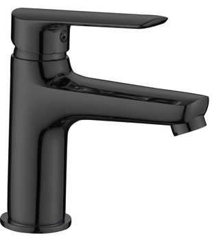 Смеситель "Lagos Black" д/рак, арт. LG26B — фото 1, Смесители для раковины