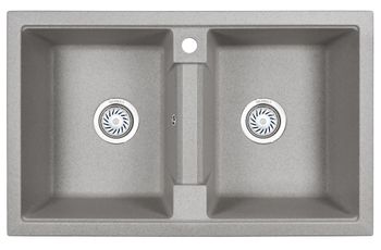 Granula-8101, БАЗАЛЬТ, кухонная мойка, кварц — фото 1, Кухонные мойки