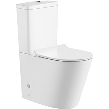 Унитаз компакт CeramaLux 2179-1 с бачком и сиденьем Микролифт — фото 1, Напольные унитазы