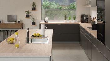 Смеситель для кухни ALVEUS ZINA CHR - G05M — фото 1, Смесители для кухни