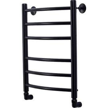 Водяной полотенцесушитель Comfysan Noumi W-6 60x40 013684 Черный матовый — фото 1, Водяные полотенцесушители