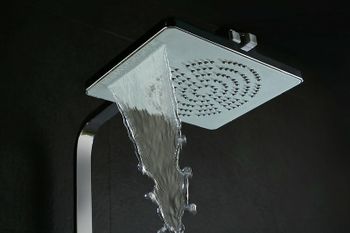 Душевая система Lemark Tropic LM7005C Хром — фото 8, Душевые стойки