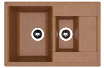 Dr.Gans Мойка "Астра" 760 К, терракота СМс — фото 1, Кухонные мойки