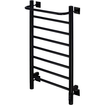 Электрический полотенцесушитель Comfysan Capri EC-8 80x40 012755 с полкой Черный матовый — фото 1, Электрические полотенцесушители