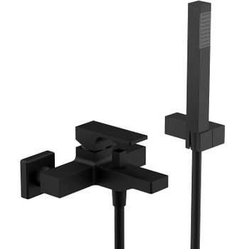 Смеситель для ванны Remer Absolute AU02NO Черный матовый — фото 1, Смеситель для ванны