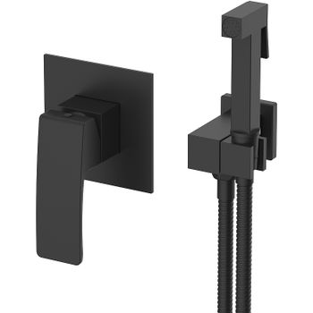 Гигиенический душ со смесителем Raglo R01.53.06 Черный матовый — фото 1, Гигиенические души