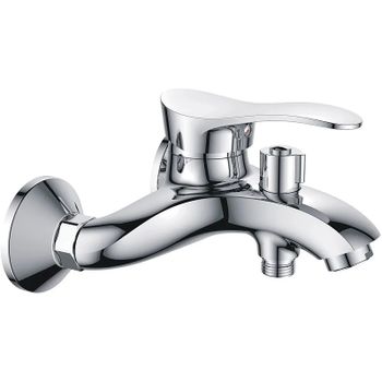 Смеситель для ванны Haiba HB6001 Хром — фото 1, Смеситель для ванны