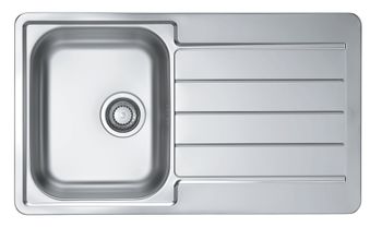 Мойка для кухни LINE 20 NAT-90 860X500 в компл. с сифоном 1130551, — фото 1, Кухонные мойки