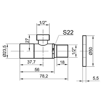 Шланговое подключение Bronze de Luxe 32626 Бронза — фото 2, Шланговые подключения