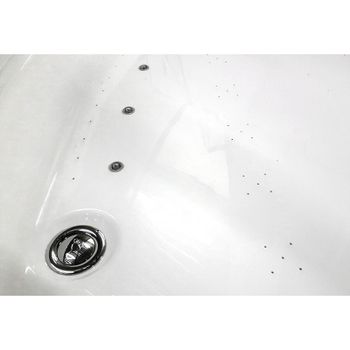 Акриловая ванна Gemy G9080 150х150 с аэромассажем — фото 4, Акриловые ванны