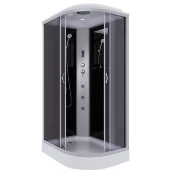 Душевая кабина Niagara Classic NG-3512-14LF (120х80х215) низкий поддон(13см),стекло тонированное,3 м — фото 1, Душевые кабины