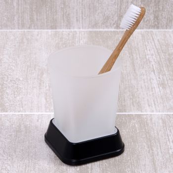 Amper K-5428BLACK Стакан для зубных щеток — фото 2, Аксессуары для раковины