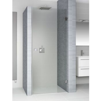 Душевая дверь Riho SZ Scandic NXT X101 68 P G001002120 (GX06082C2) профиль Хром стекло прозрачное — фото 3, Распашные душевые двери