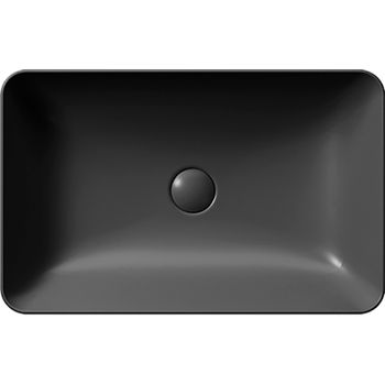 Раковина-чаша GSI Nubes 60 903626 Ardesia opaco — фото 3, Раковины накладные